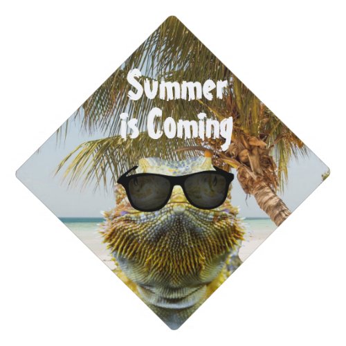 Summer is Coming Graduation Cap Topper