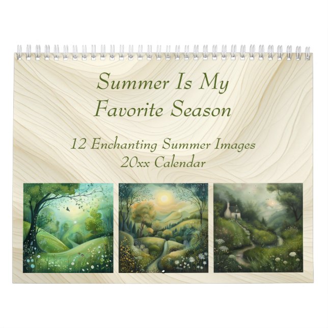 Summer Is My Favorite Season Calendar (Cover)