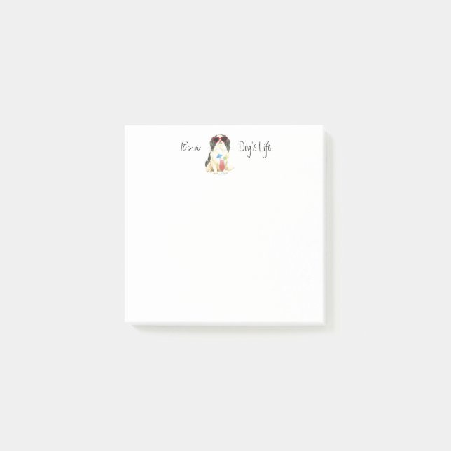 Summer Japanese Chin Post-it Notes (Front)