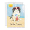 Summer Japanese Chin Postcard