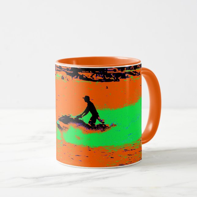 Summer Jetting- Jet Ski Fun Mug (Front Right)