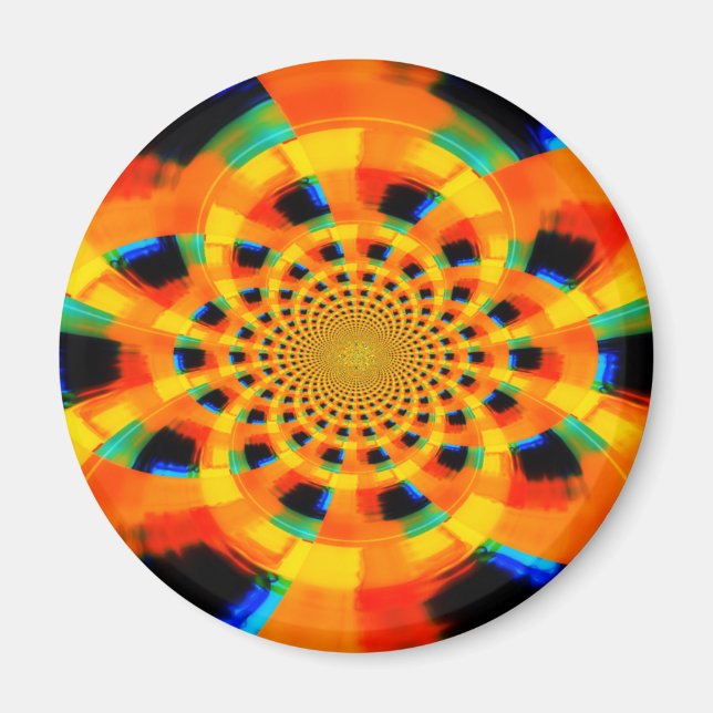 summer joy -fractal magnet (Front)