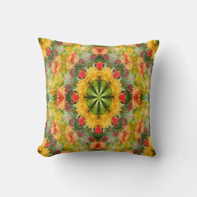Summer Joys! Throw Pillow (Front)