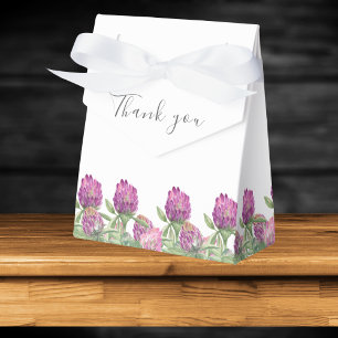 Summer Jungle Watercolour Floral Wedding Favor Boxes