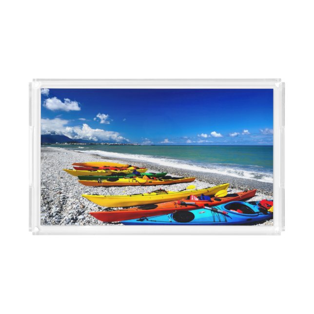 Summer Kayaking Acrylic Tray (Front)