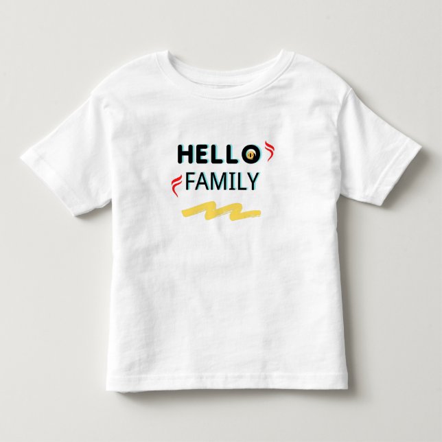 Summer  kids  Clothing White  Toddle  Toddler T-shirt (Front)