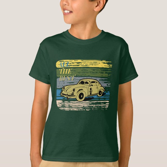 Summer Kids  Vintage  T-Shirt (Front)