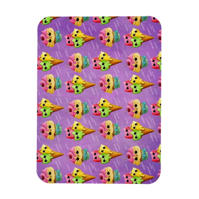 Summer Kitty Cats Madness Magnet (Vertical)