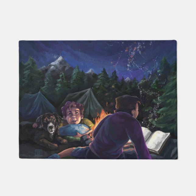 Summer Knights Art Doormat (Front)