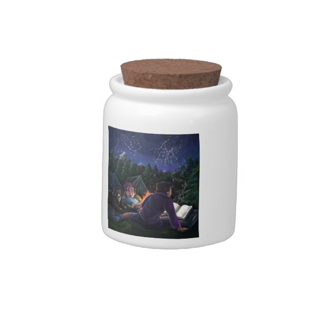 Summer Knights Candy Jar (Left)