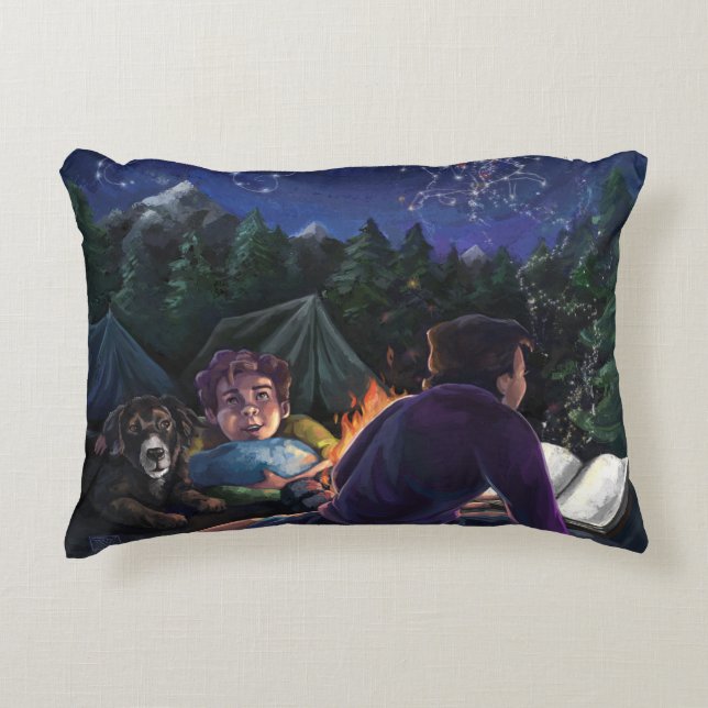Summer Knights Decorative Pillow (Front)