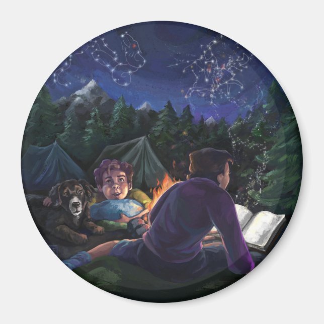 Summer Knights Magnet (Front)