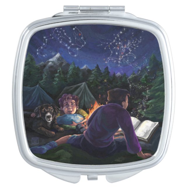 Summer Knights Makeup Mirror (Front)