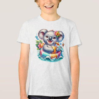 Summer Koala Sublimation Clipart-97702 Tri-Blend Shirt