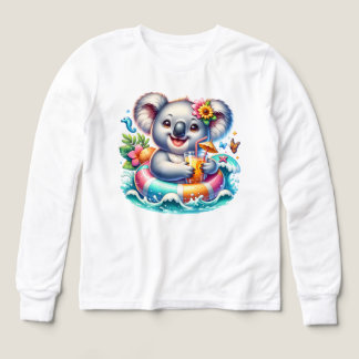 Summer Koala Sublimation Clipart-97702 Tri-Blend Shirts