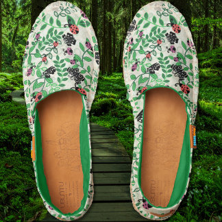 Summer - Lady Bugs, Butterflies and Leaves Espadrilles