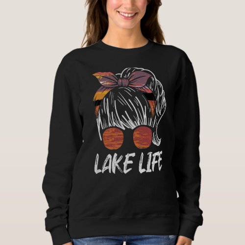 Summer Lake Life Girl Sweatshirt