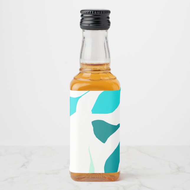 Summer landscape Custom Wine Bottle Label  (Front)