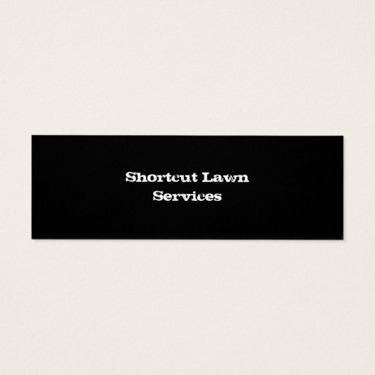 summer lawn services (Back)