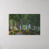 Summer Leaves Canvas Print