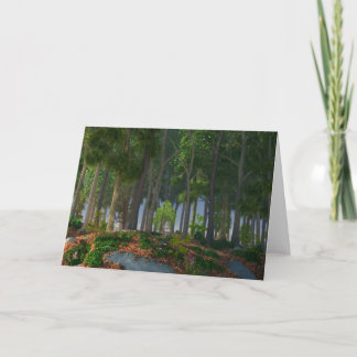 Summer Leaves Card
