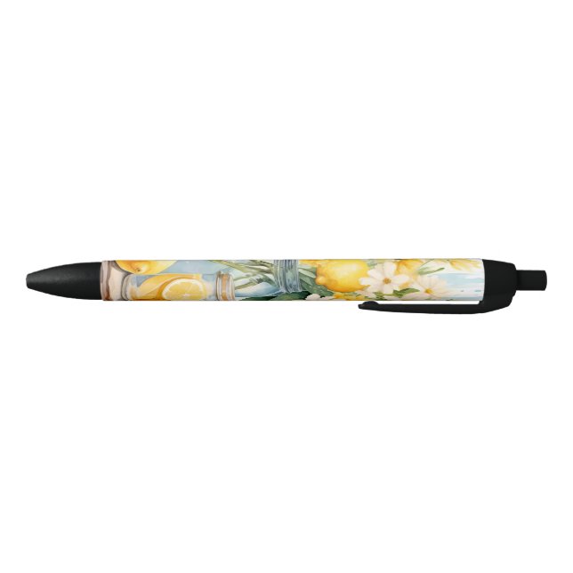 Summer Lemon Blossom Jar Pen (Bottom)