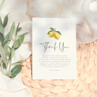 Summer Lemon & Mediterranean Tiles Bridal Shower