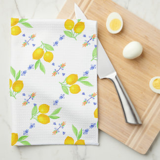 Summer Lemons Kitchen Towel Tea Towel