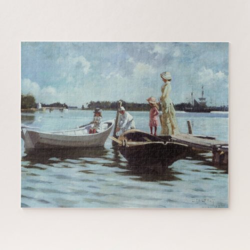 Summer Life in the Islelets by Albert Edelfelt Jigsaw Puzzle