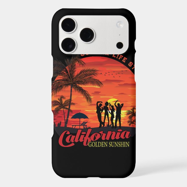 Summer Life Style Iphone Case (Back)