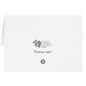Summer Light Card (Back Horizontal)