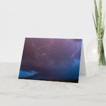 Summer Lightning Sky