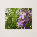 Summer Lilac and Daisies Jigsaw Puzzle