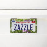 Summer Lilac and Daisies License Plate Frame