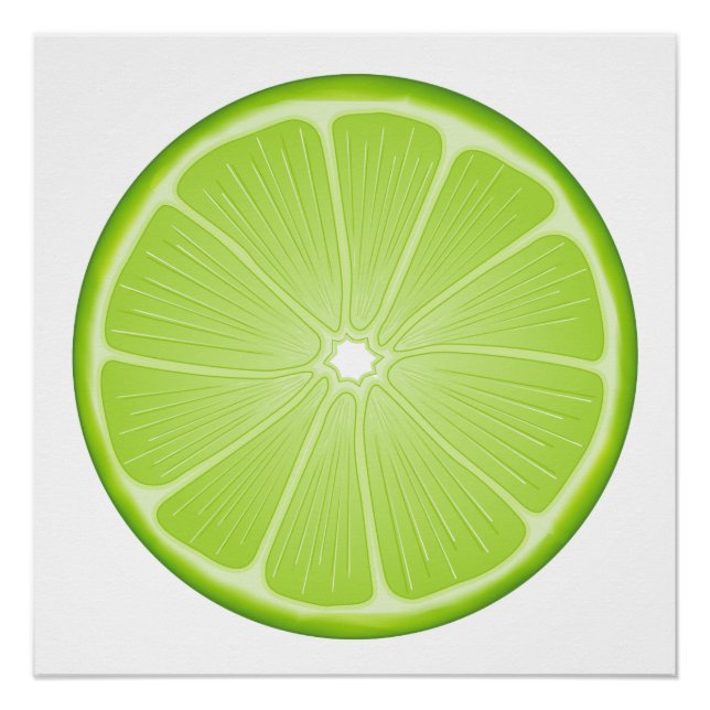 Summer Lime Wall Art (Front)