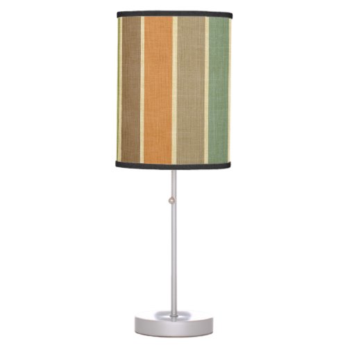 Summer Linen Stripes Table Lamp
