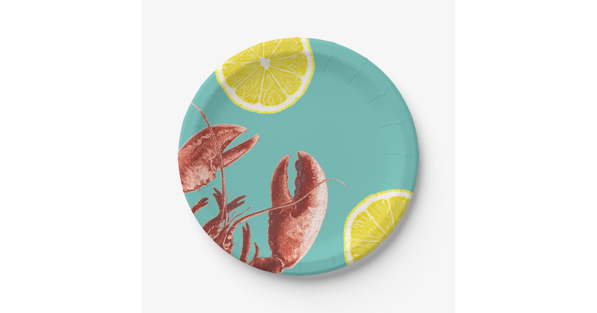 Aqua paper plates clearance