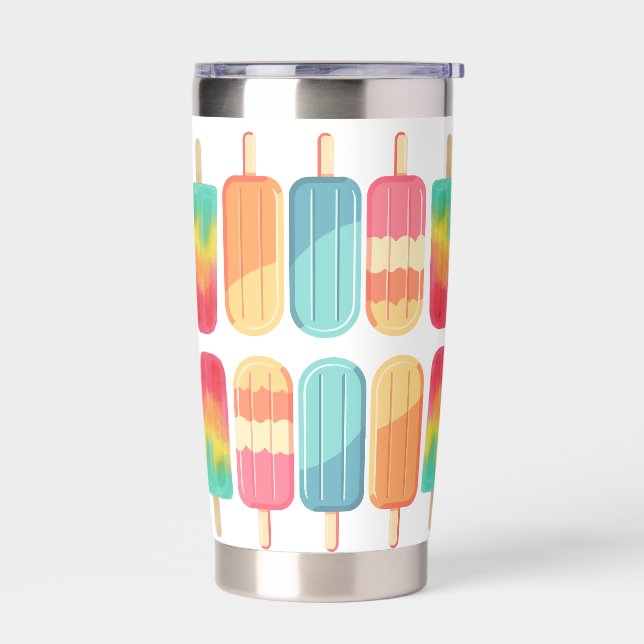 summer lolipop insulated tumbler (Left)