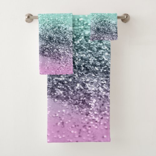 Summer Love Glitter 2 Bath Towel Set