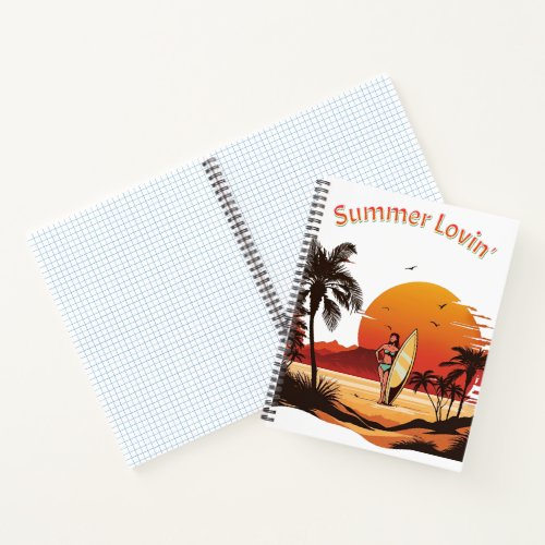 Summer Lovin Notebook