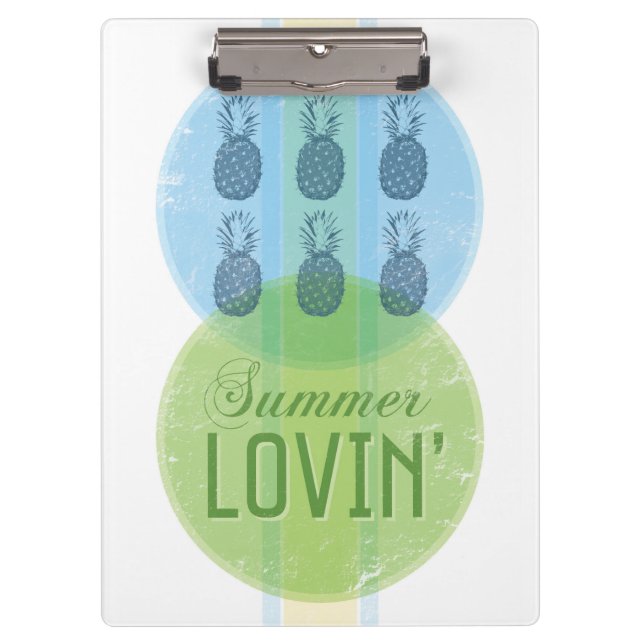 Summer Lovin' Retro Clipboard (Front)