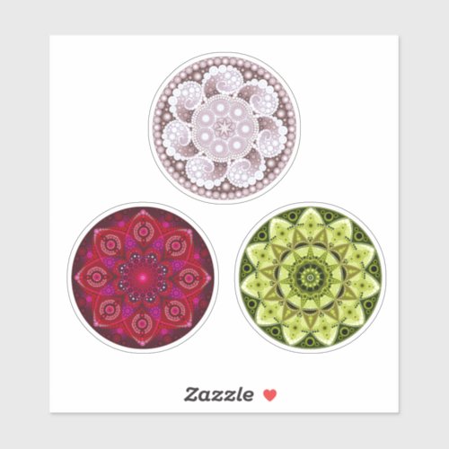 Summer Mandala Sticker Pack