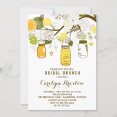 Summer Mason Jars | Bridal Brunch Invitation (Front)