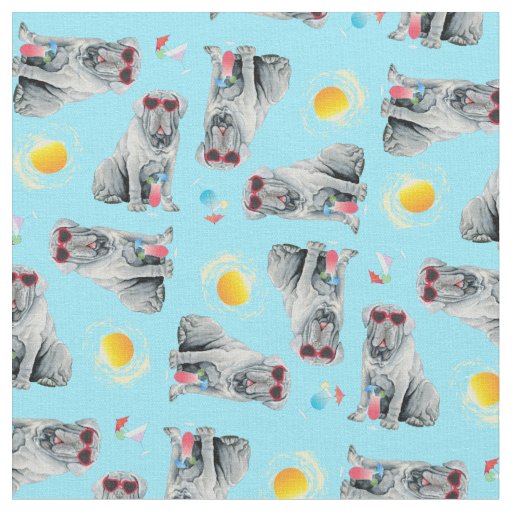 Summer Mastino Fabric