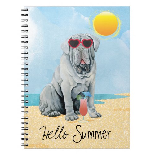 Summer Mastino Notebook