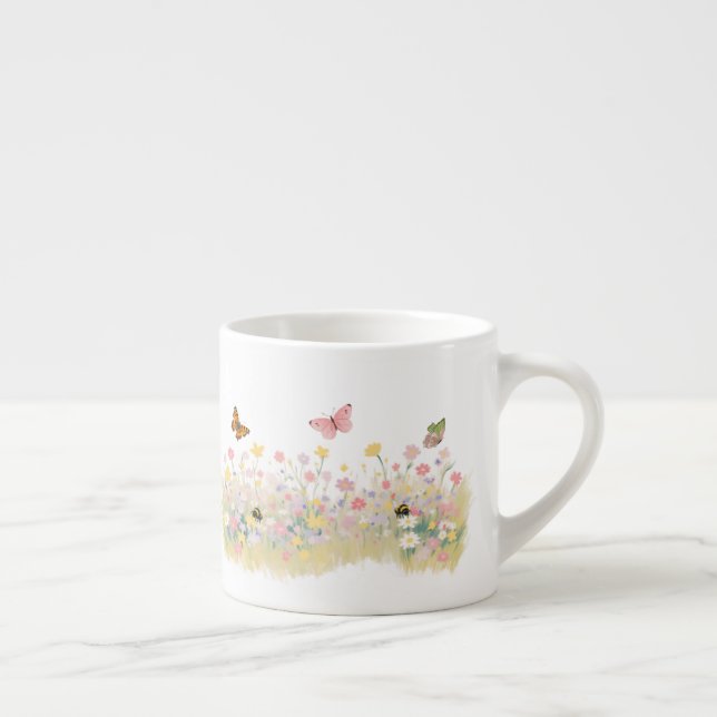 Summer Meadow Espresso Mug (Right)