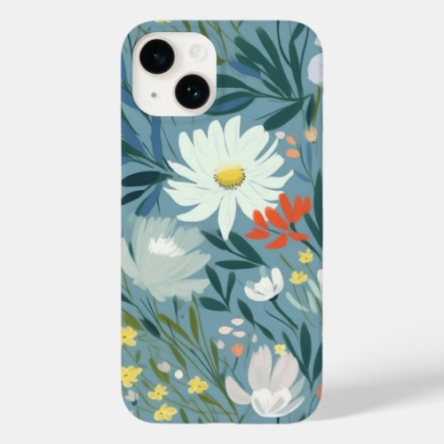 Summer Meadow of Wildflowers Case_Mate iPhone 14 Case