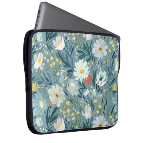 Summer Meadow of Wildflowers Laptop Sleeve