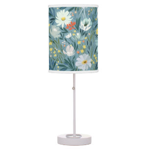 Summer Meadow of Wildflowers Table Lamp