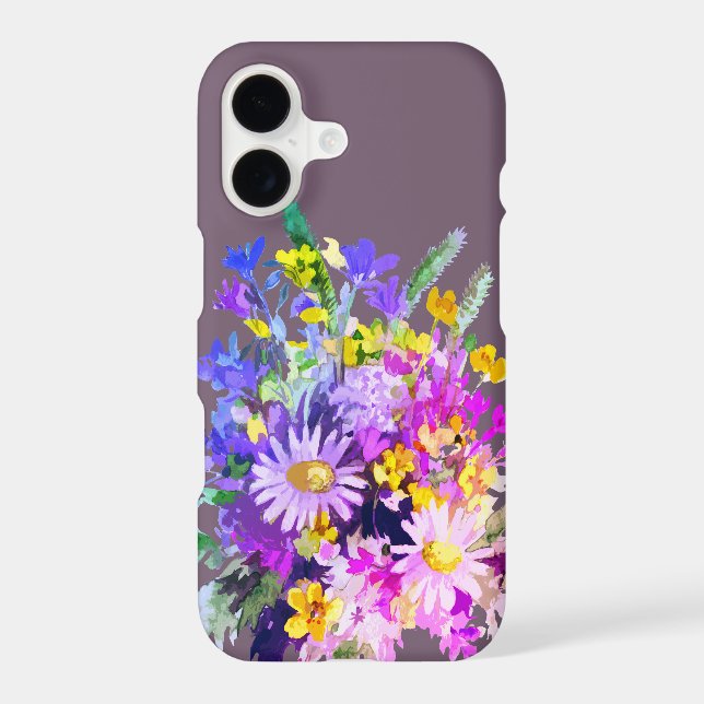 Summer meadow, wild flowers Case-Mate iPhone case (Back)
